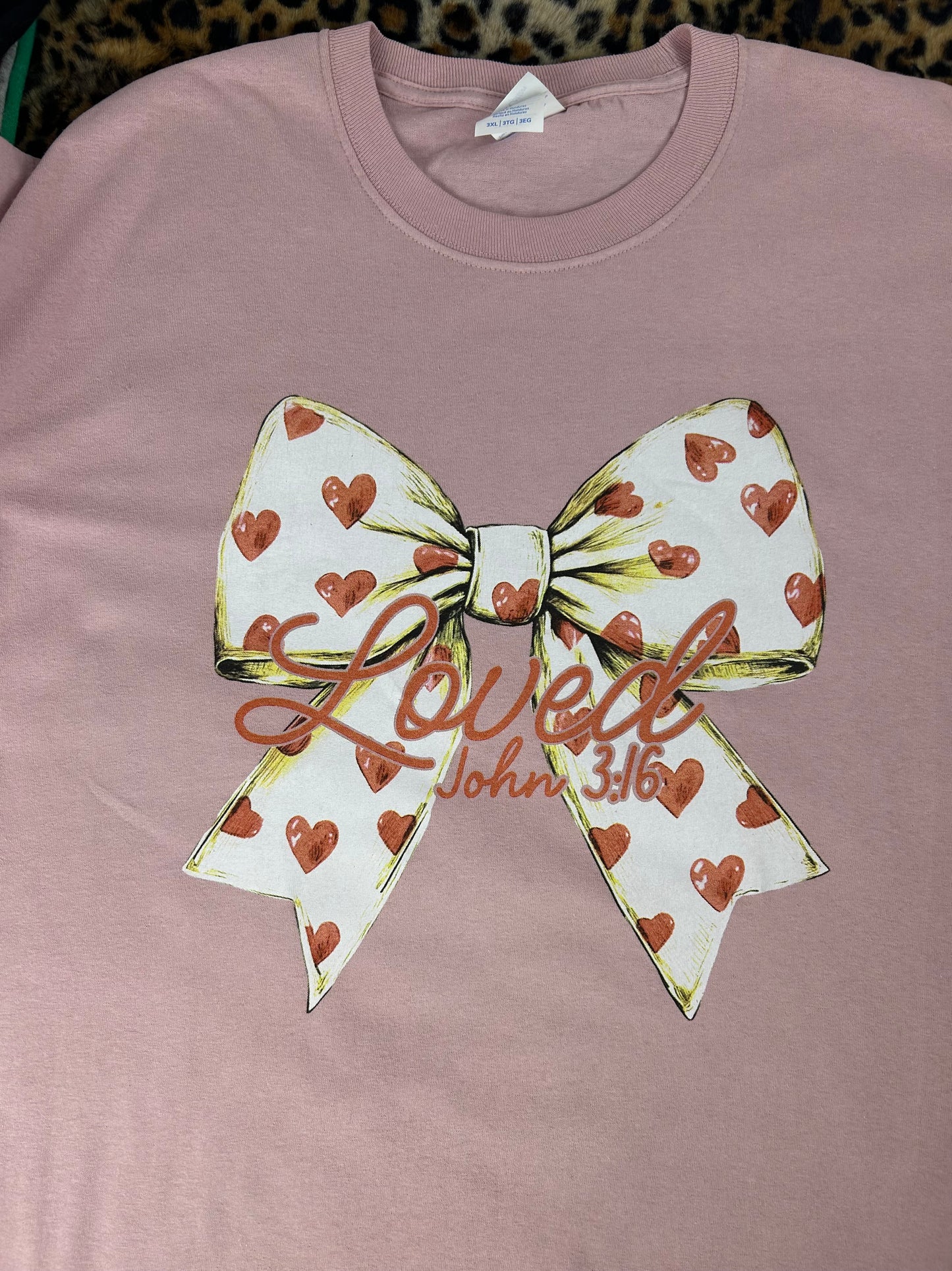 John 3:16 Pink T-Shirt