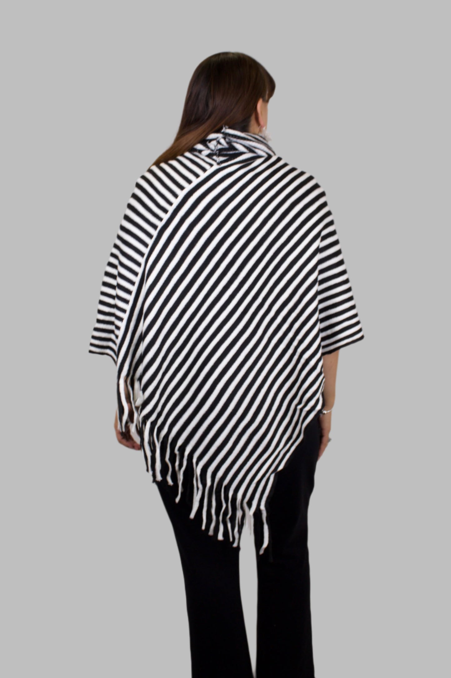 Striped Ponchos