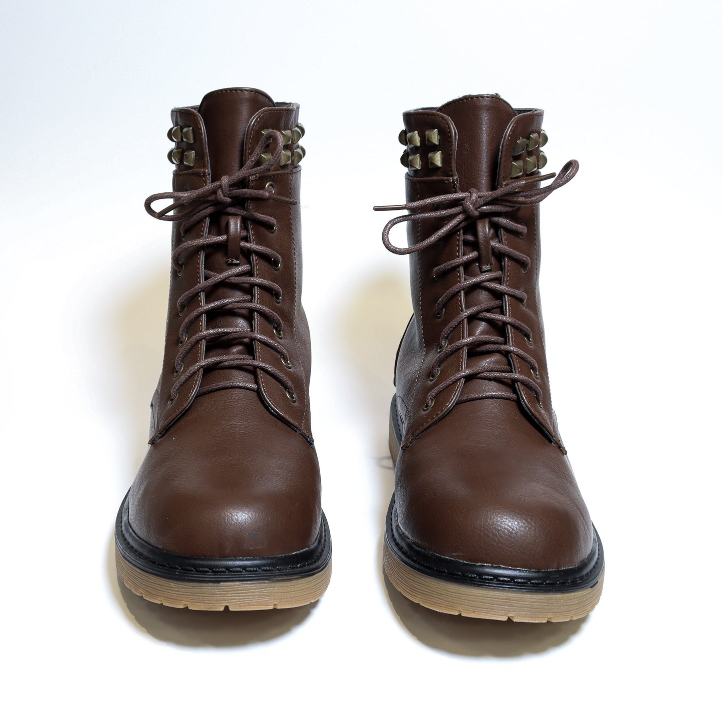 Daily Brown Combat Boots