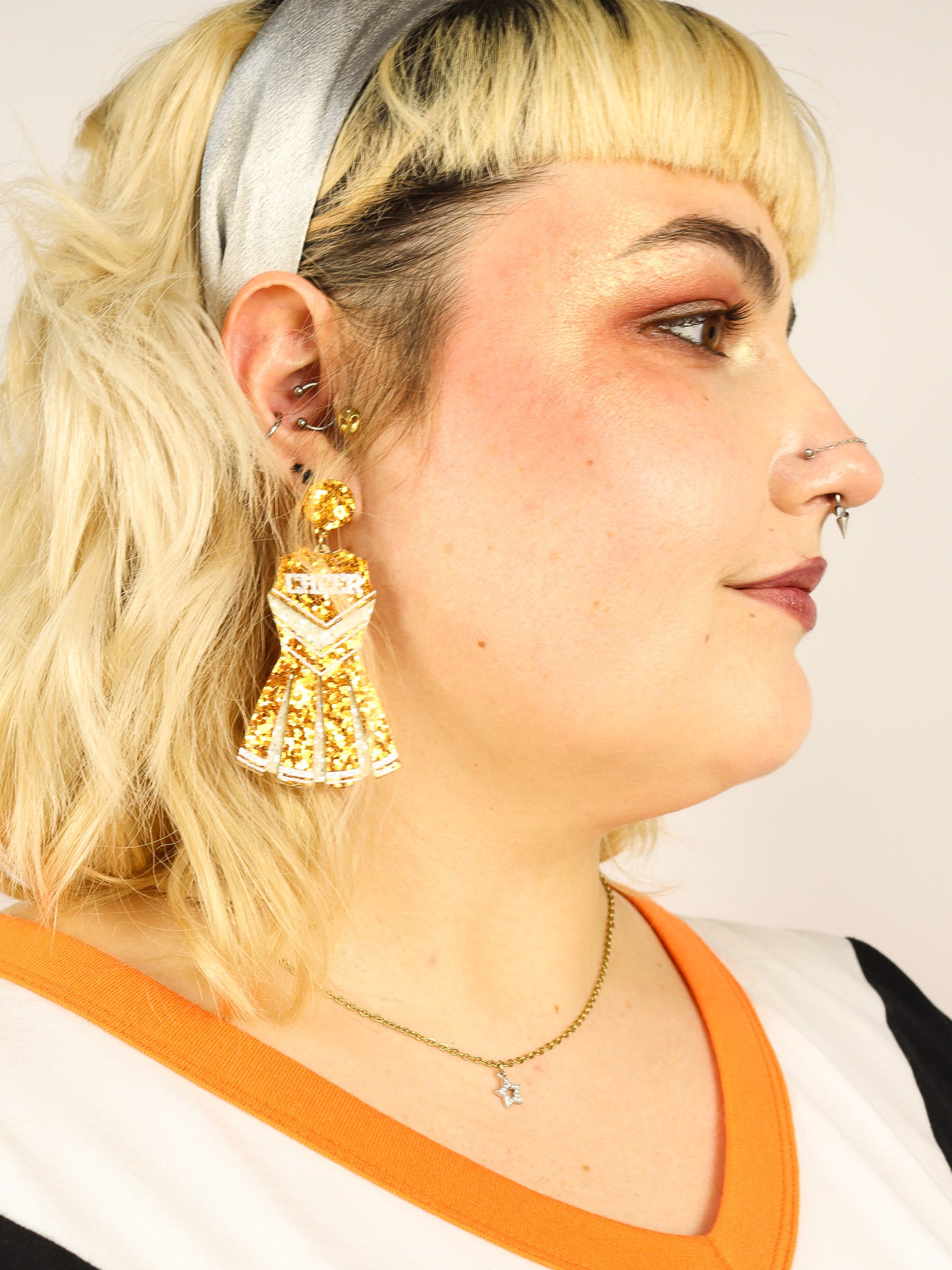 Glittered Cheer Earrings