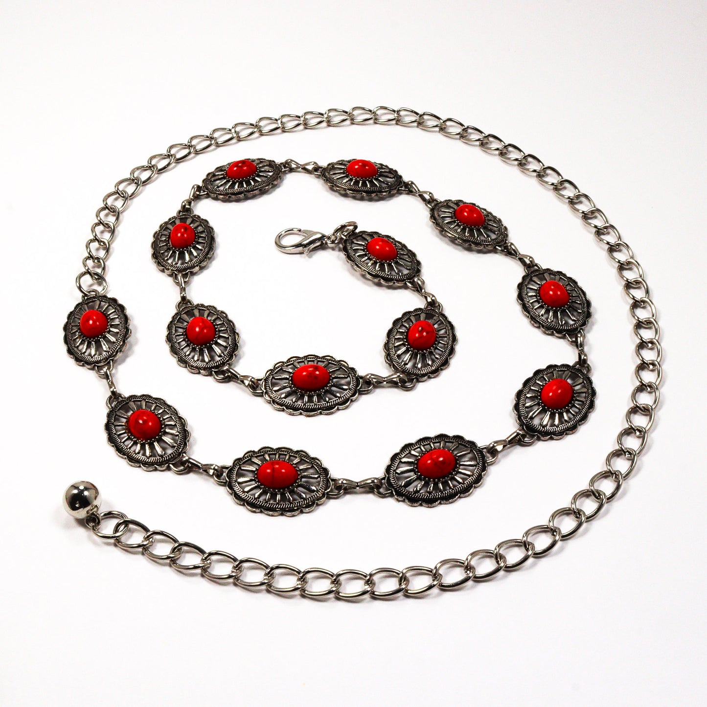 Western Concha Chain Belt