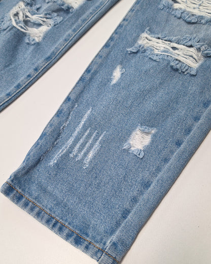 CELLO High Rise Straight Jeans