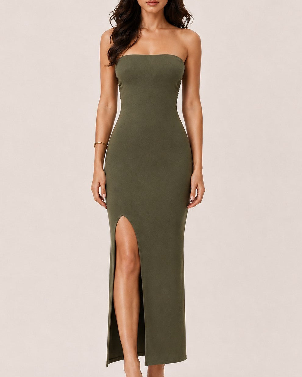 Strapless Maxi Dress