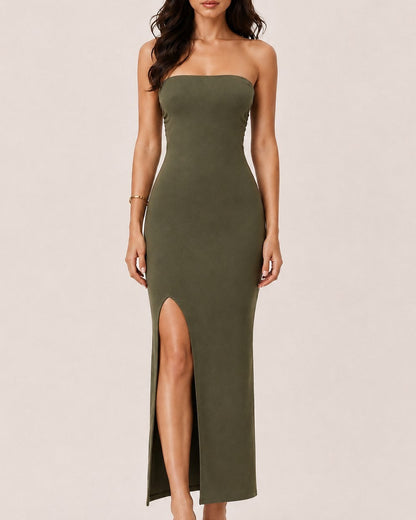Strapless Maxi Dress