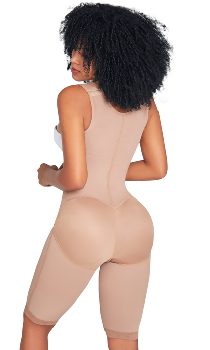 Jackie London 3020 Long Body Shaper with Wide Straps