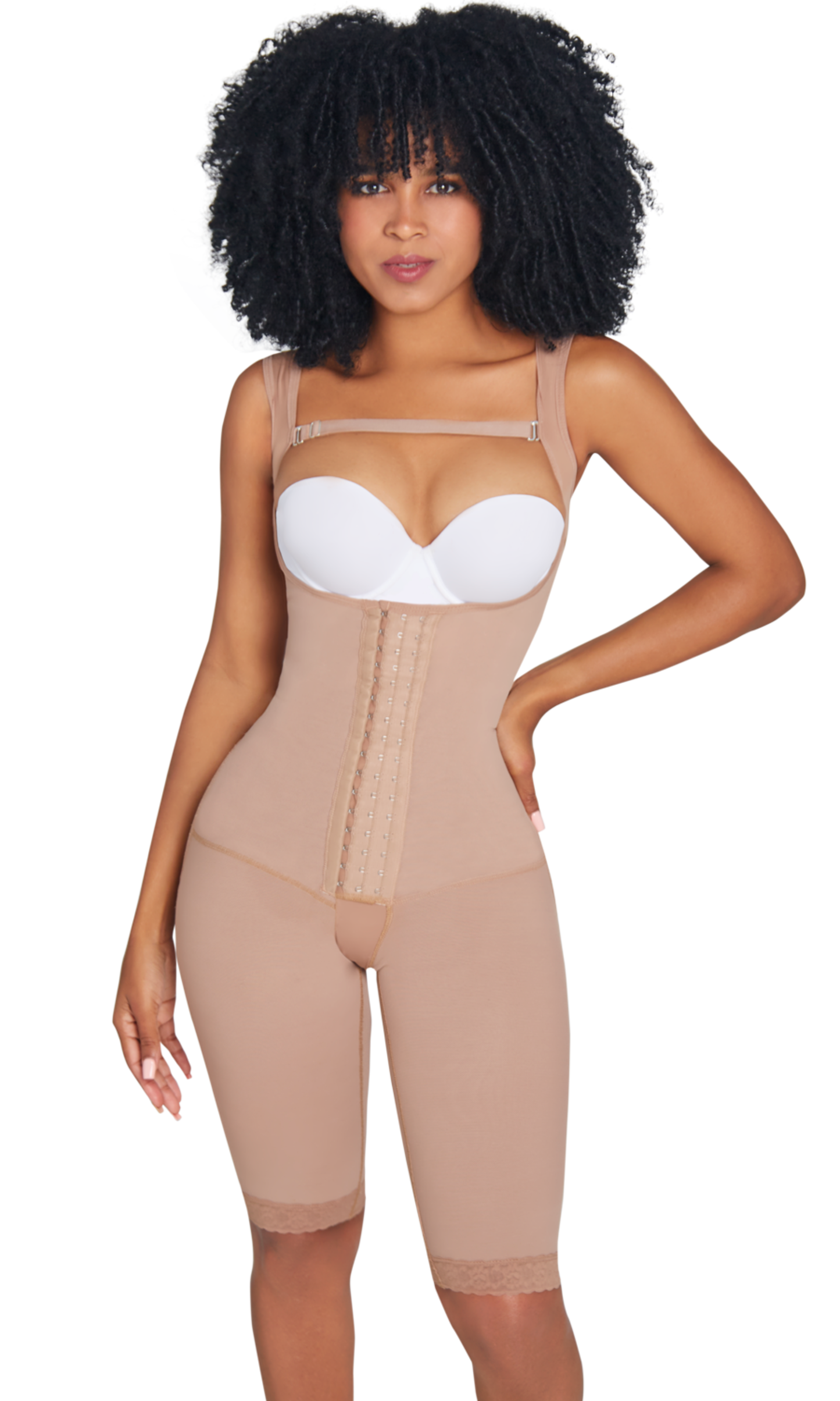 Jackie London 3020 Long Body Shaper with Wide Straps