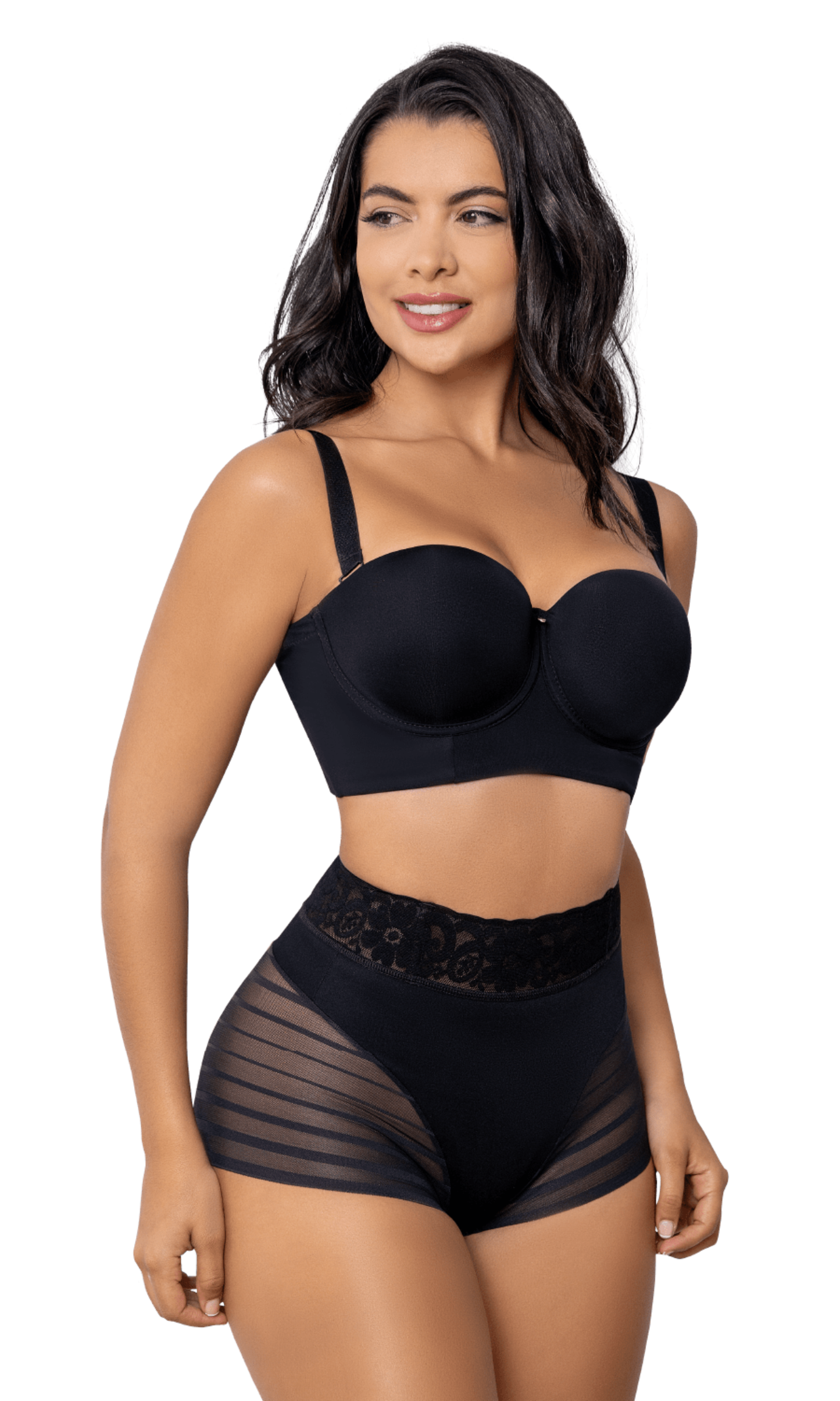 Jackie London 4013 Sheer Lace Shaper Control Breif