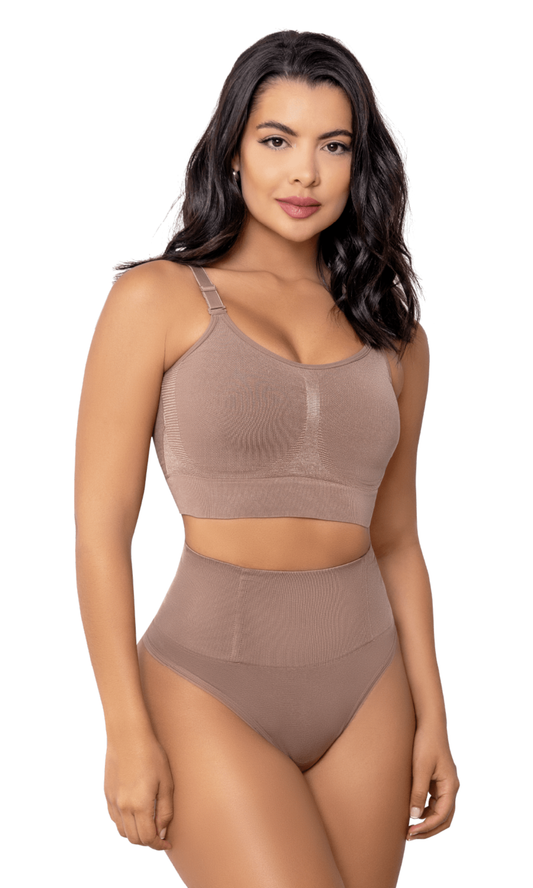 Jackie London 416 High Waisted Seamless Thong
