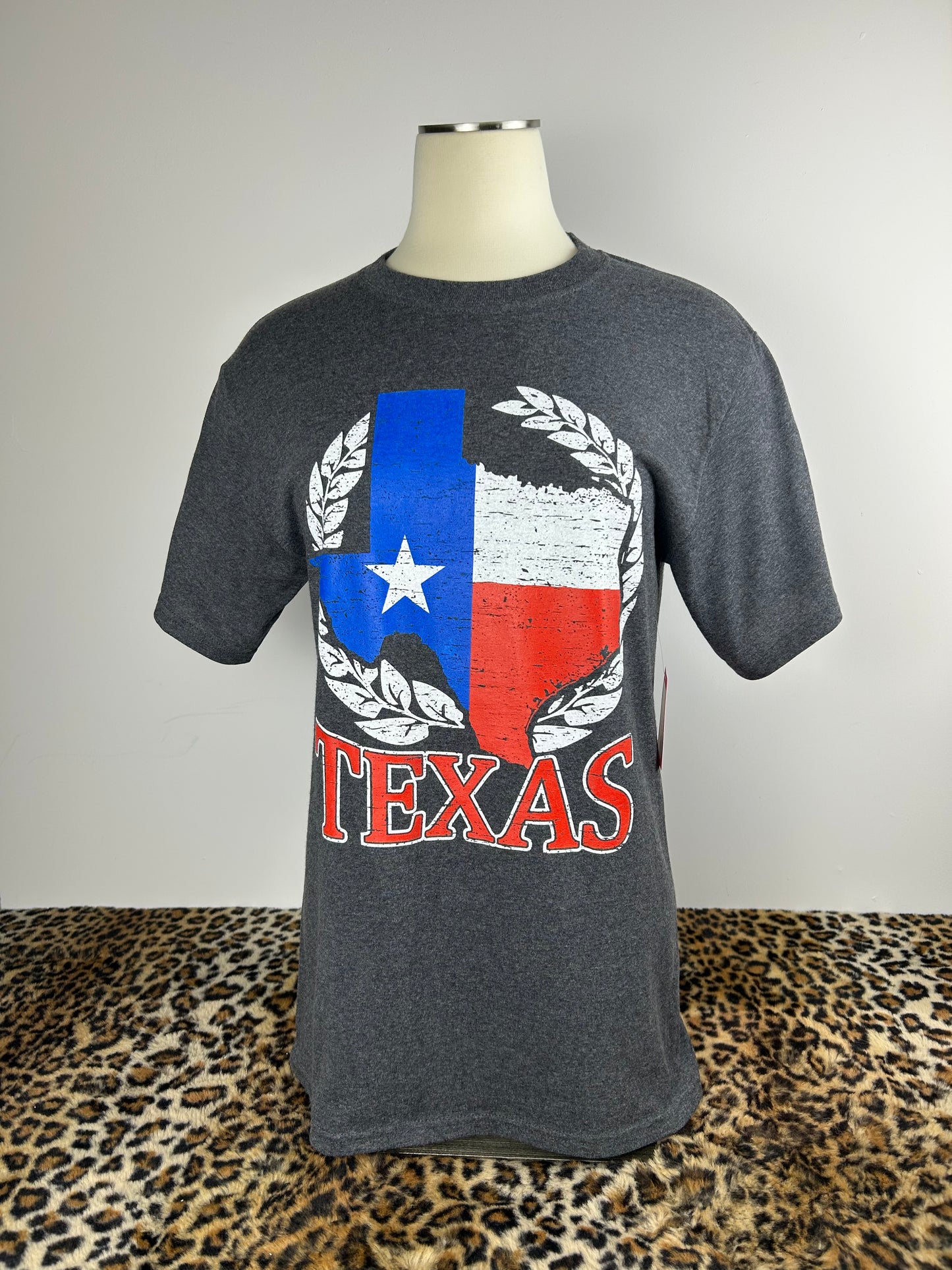 Unisex Texas Dark Grey T-shirt