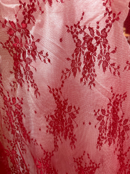Plus Sheer Lace Top