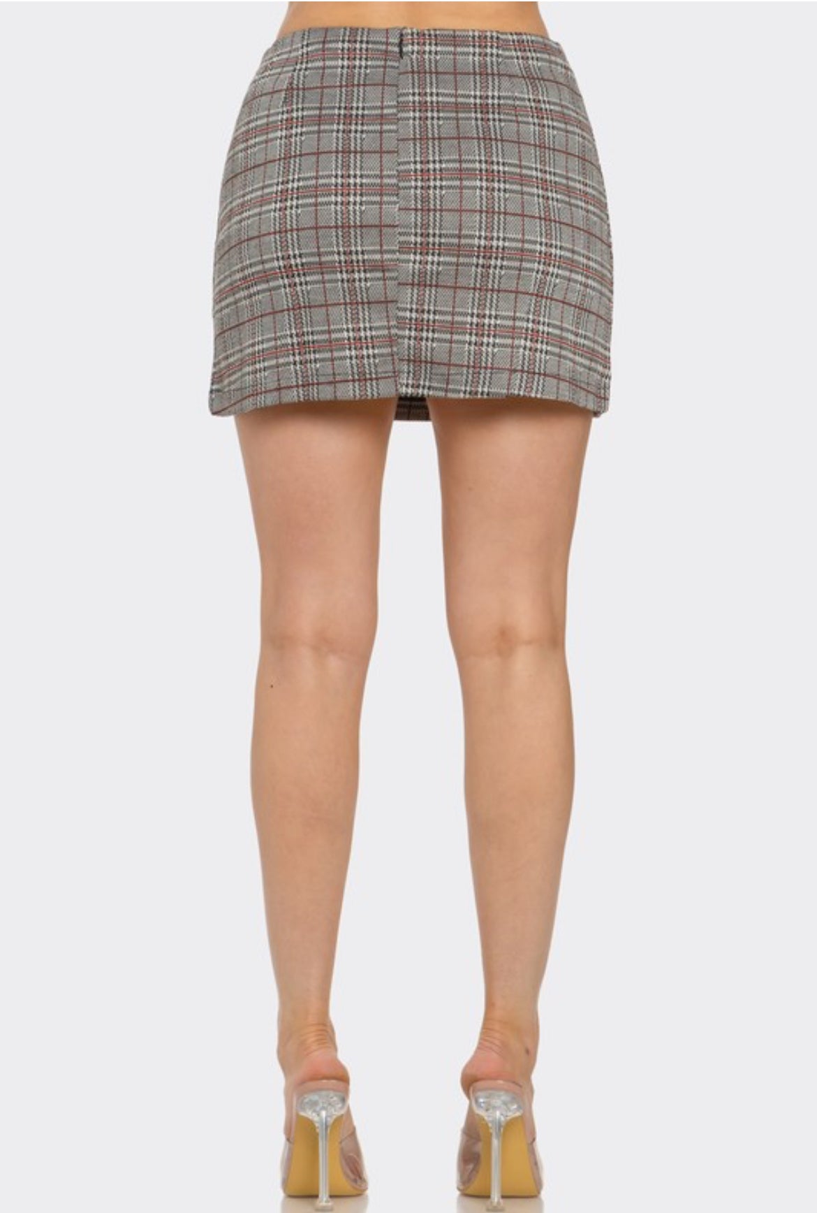 Plaid Mini Skirt