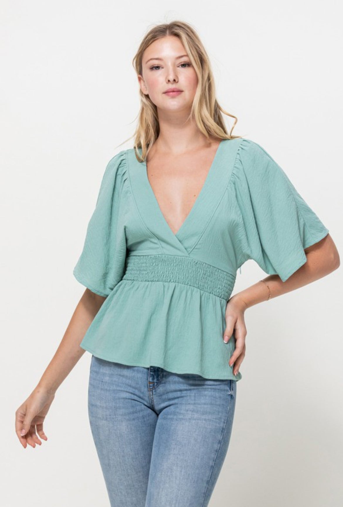 V-Neck Blouse