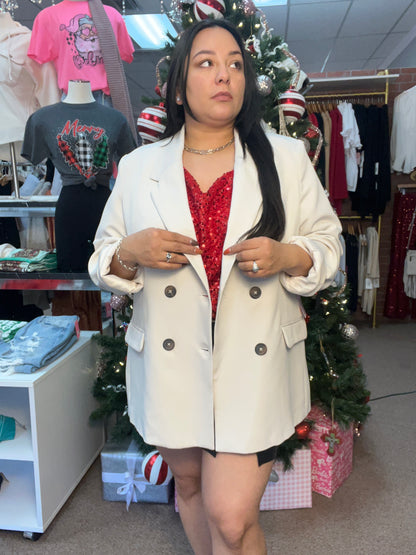 Beige Cotton On Blazer