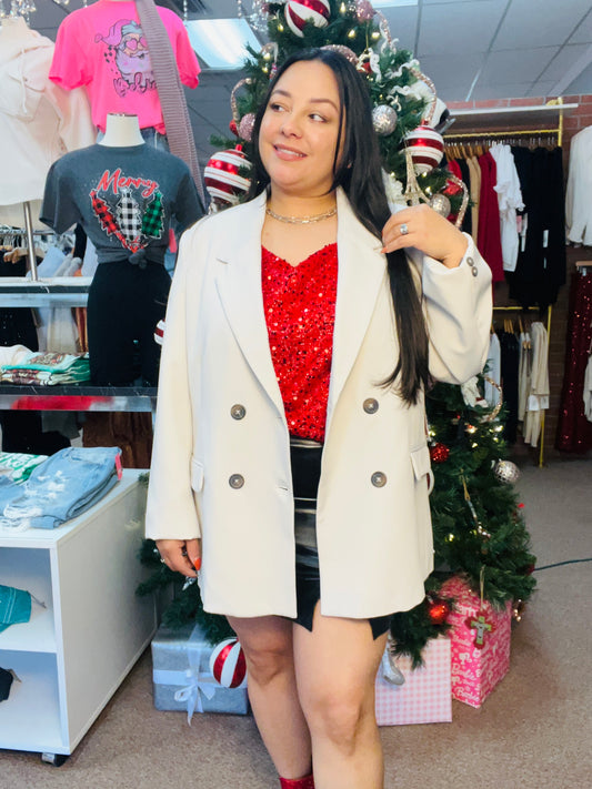 Beige Cotton On Blazer