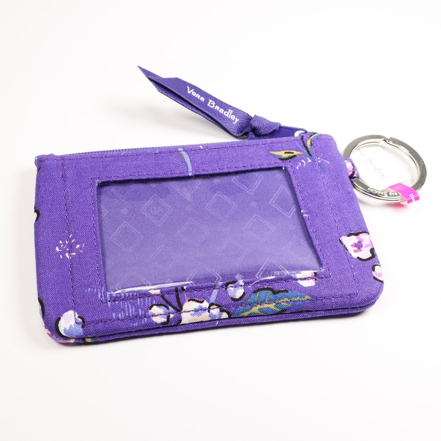 Vera Bradley Zip ID Case With Floral Print