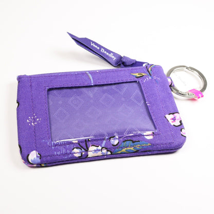 Vera Bradley Zip ID Case With Floral Print