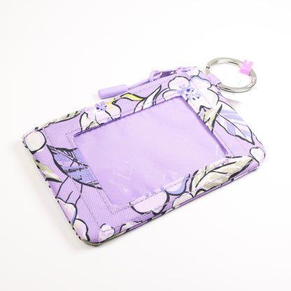 Vera Bradley Zip ID Case With Floral Print