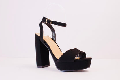 BLACK/NUB JOURNEE PUMPS