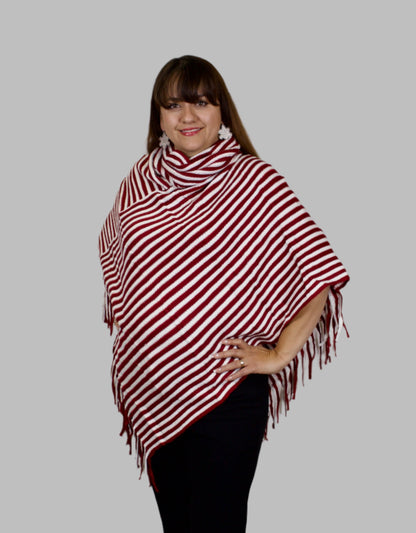 Striped Ponchos