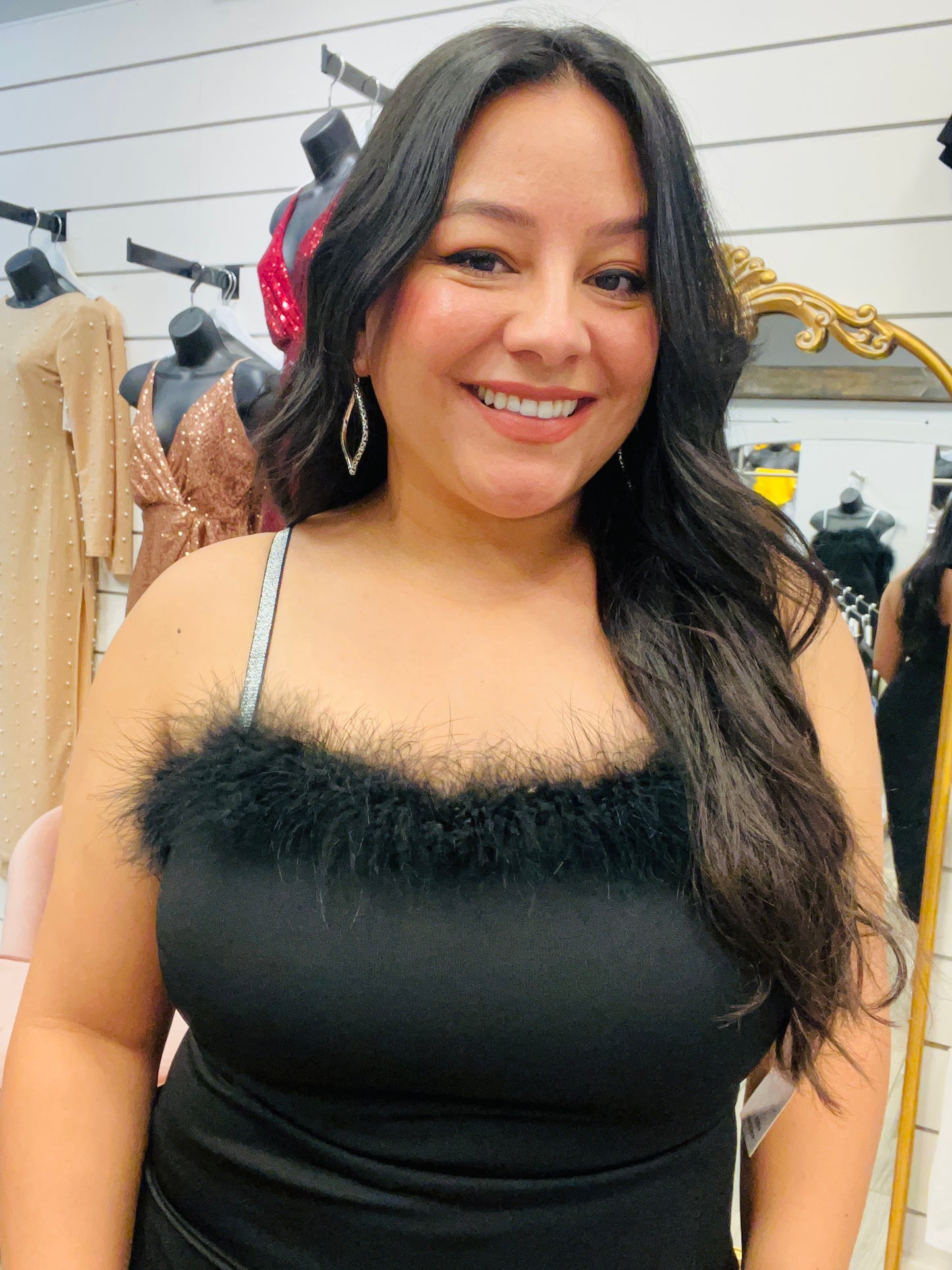 Brittney Feather Dress