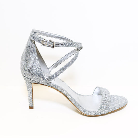 Michael Kors Ava Heels - Silver