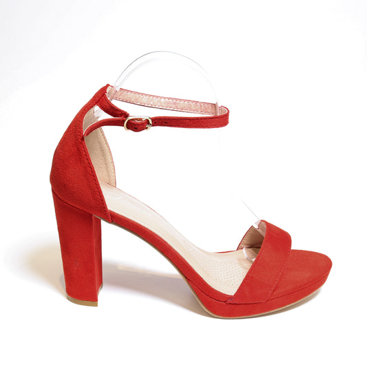 Red Josina-66 Heels