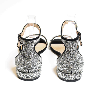 Black Short Heel Encircle-30