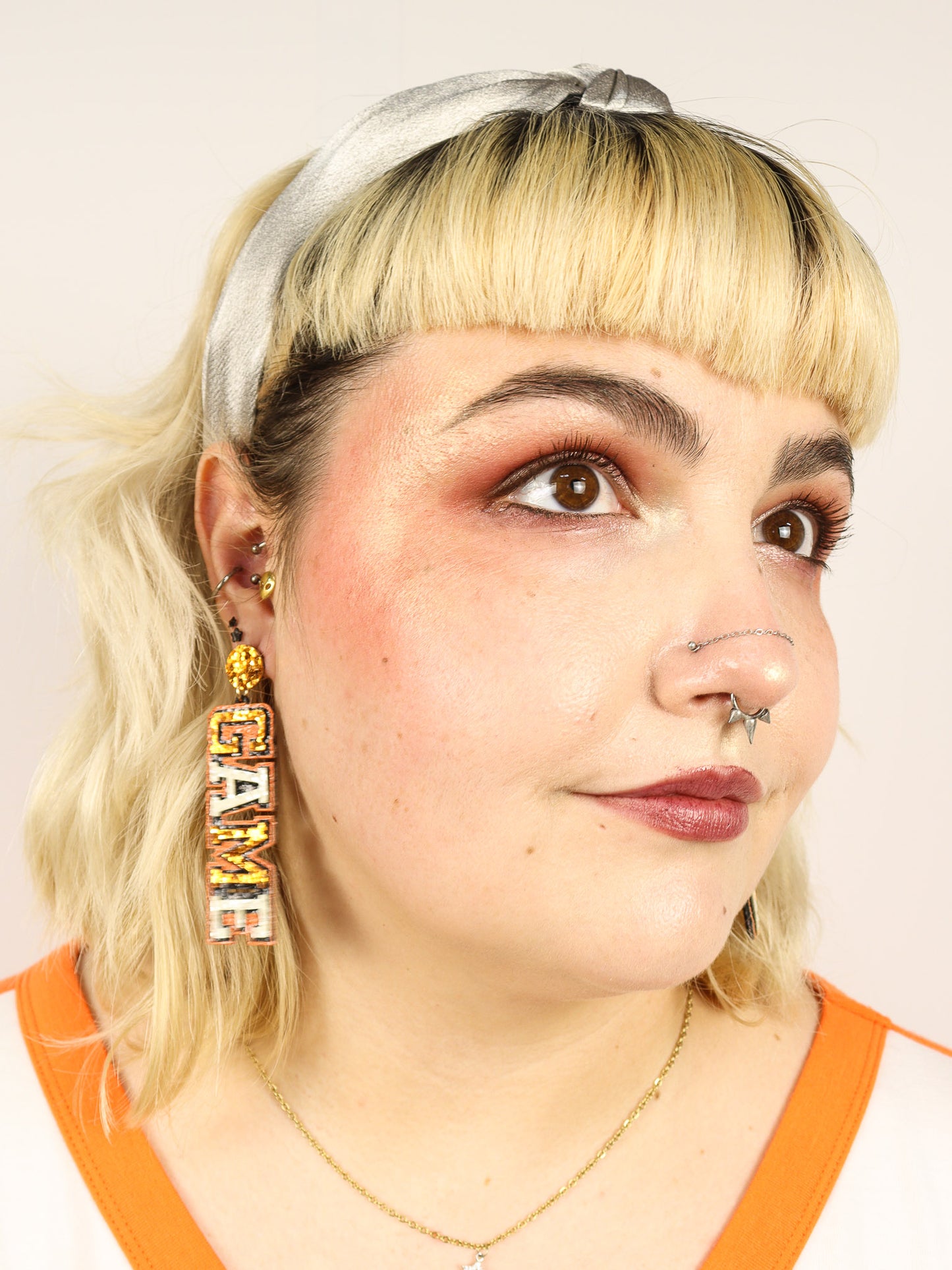 Game Day Glittered Earrings