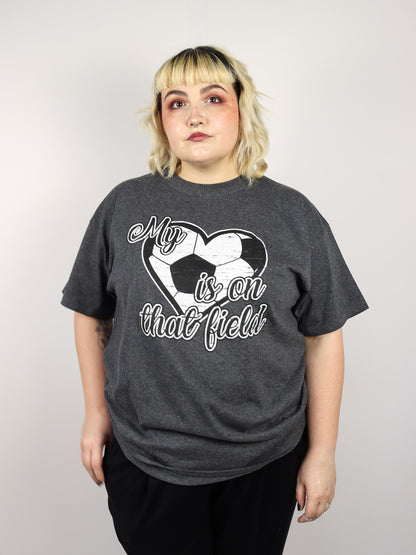 My Heart is on that Field Soccer T-Shirt