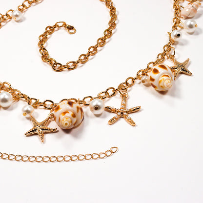 Boho Shell Chain Belt