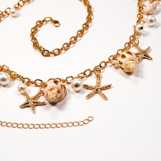 Boho Shell Chain Belt