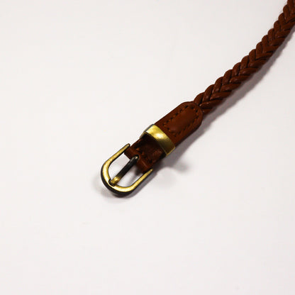 Braided PU Leather Belt