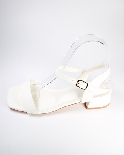Nasus-5 Square Toe Short Block Heel
