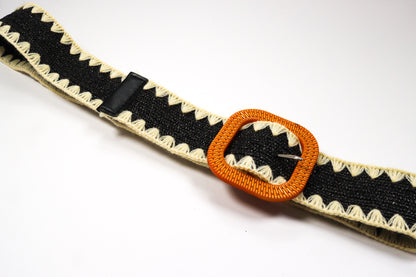 Stretch Woven Straw Belt