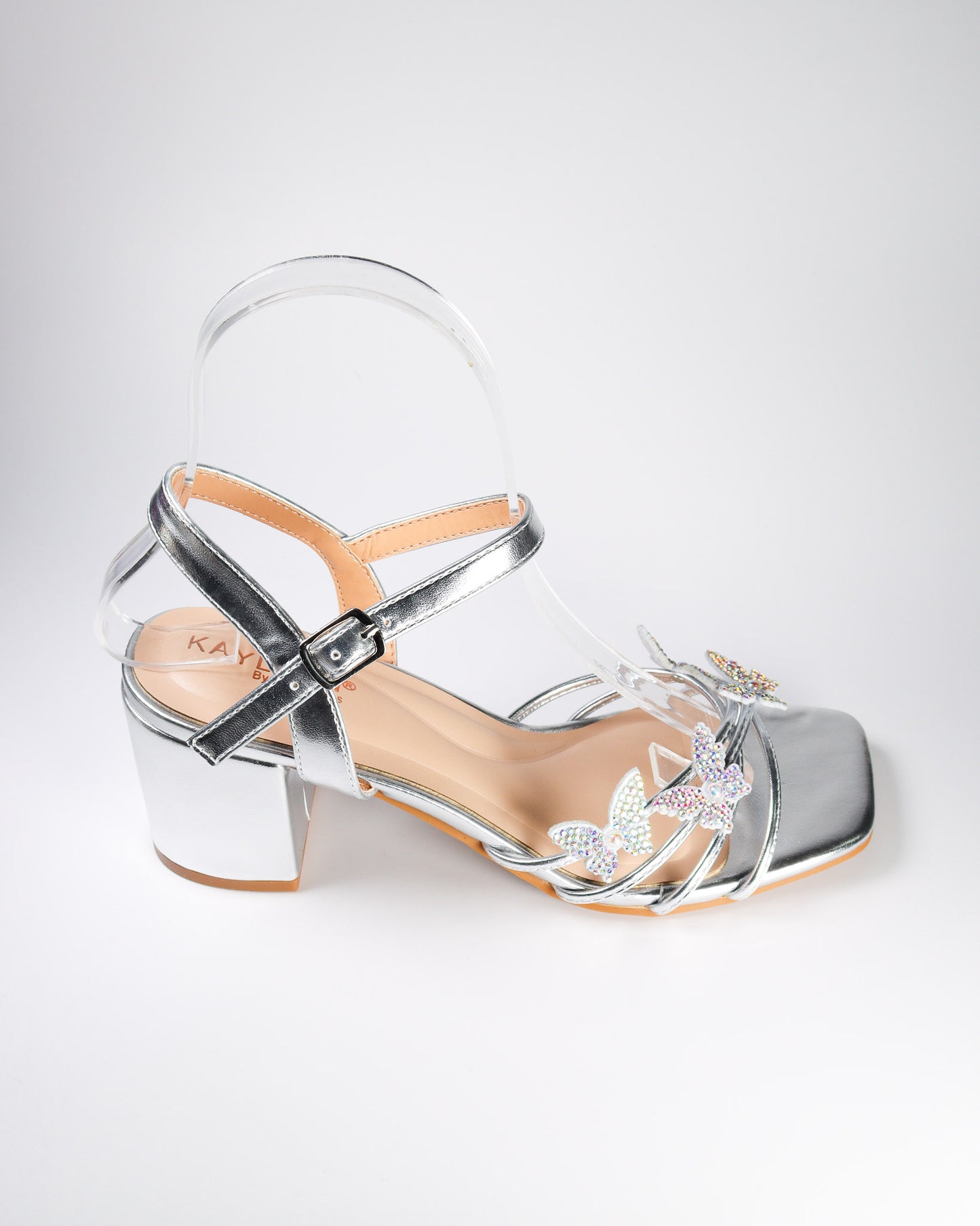 Nari-1P Butterfly Block Heels