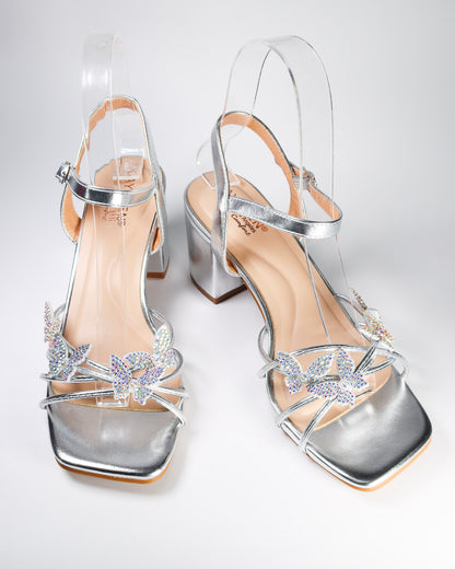 Nari-1P Butterfly Block Heels