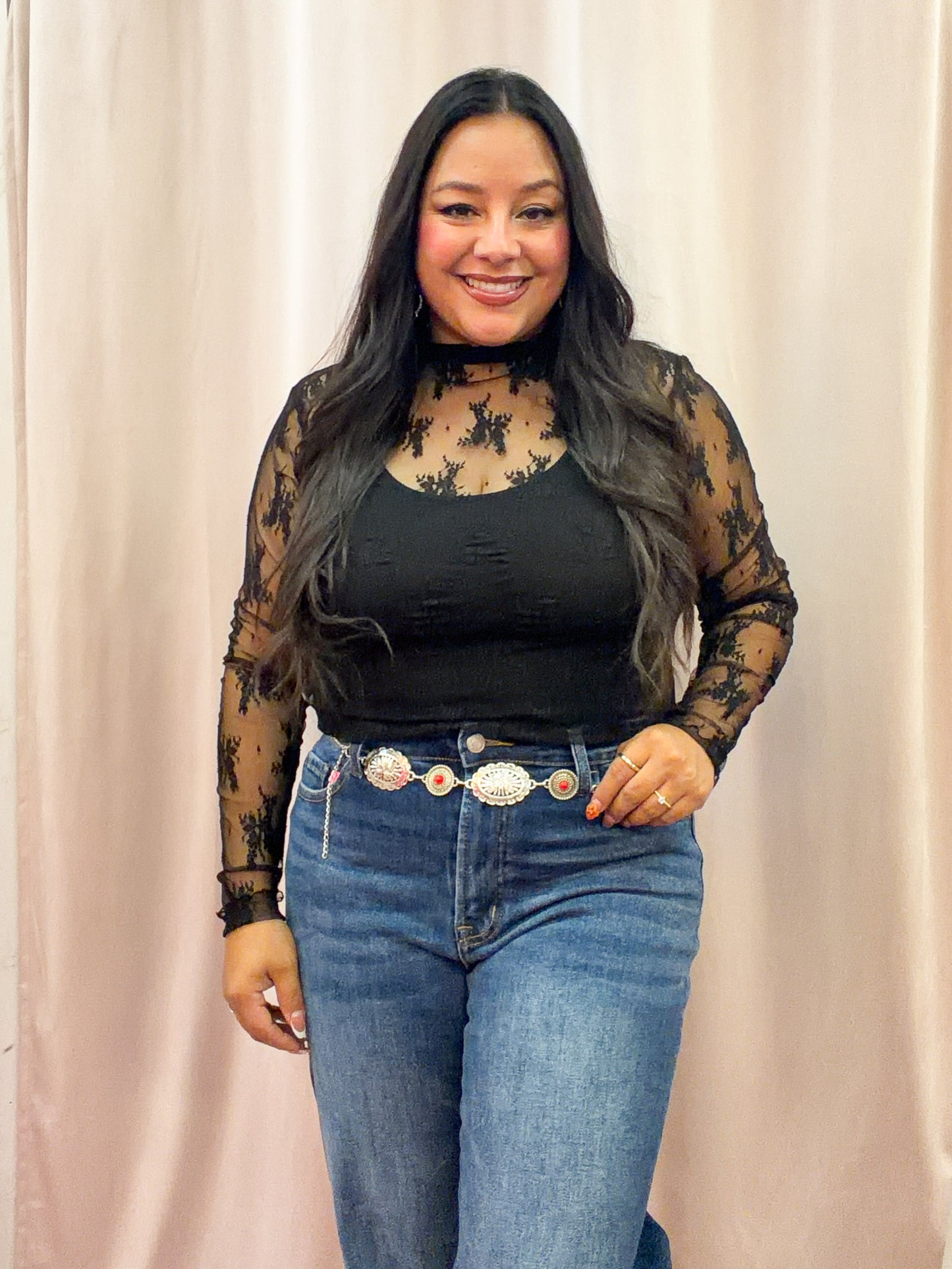 Wide Leg High Rise Jeans