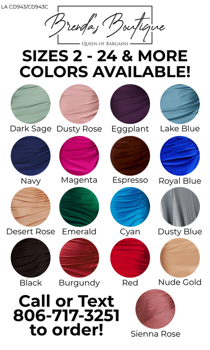 LA CD943+ Belle Gown