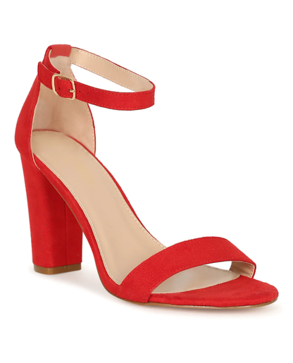 Talla-1 Suede Block Heels