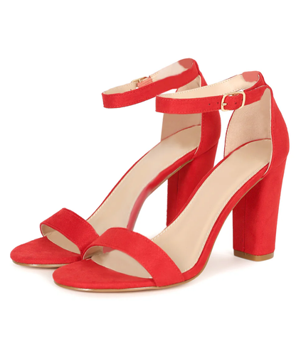 Talla-1 Suede Block Heels