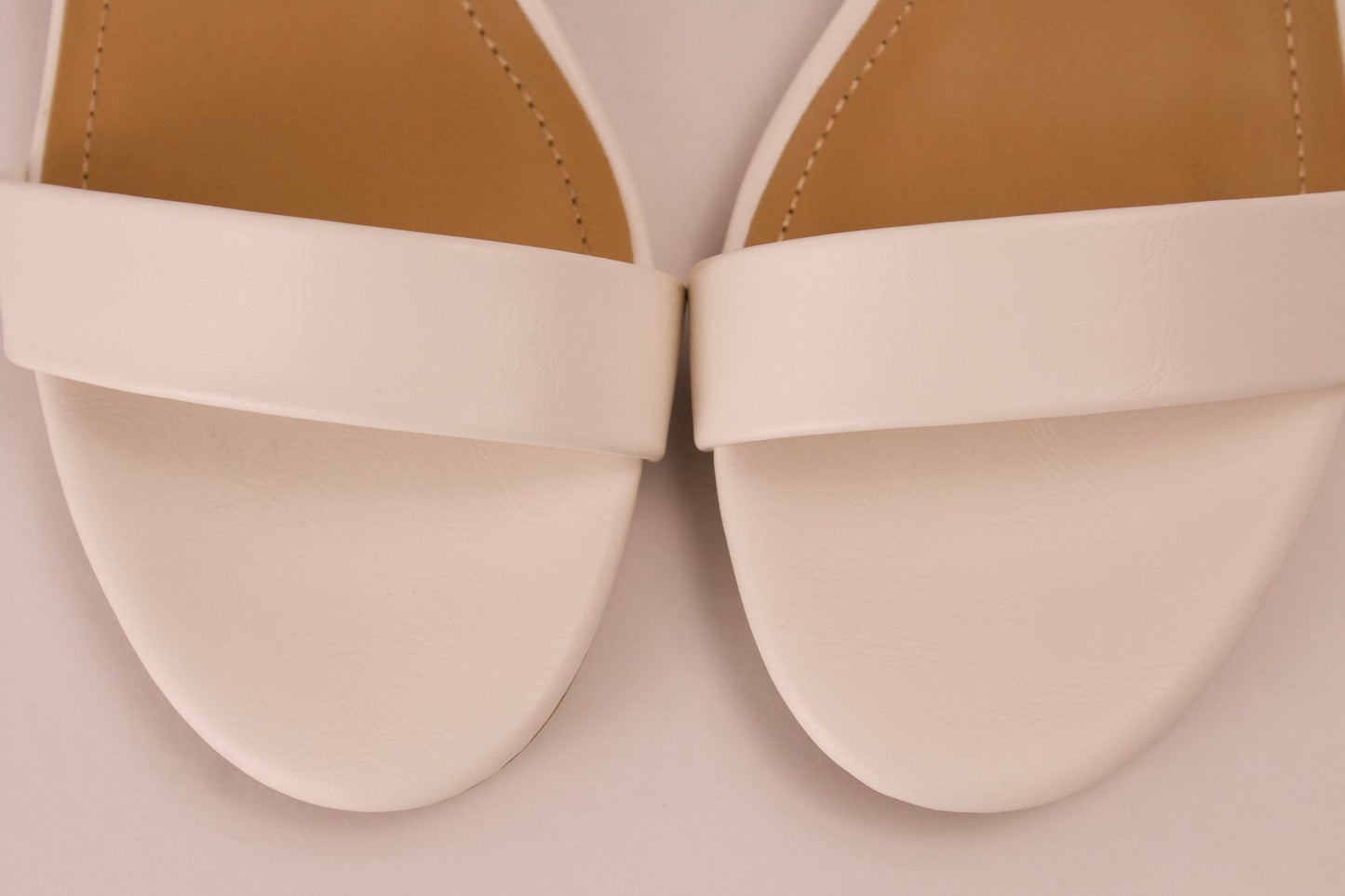 White Short Heels DARCIE-1