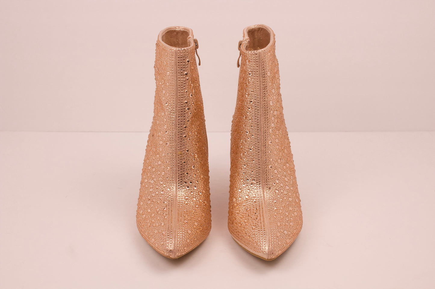 BLING BABE ROSE GOLD RHINESTONE BOOT BRAZIL-8