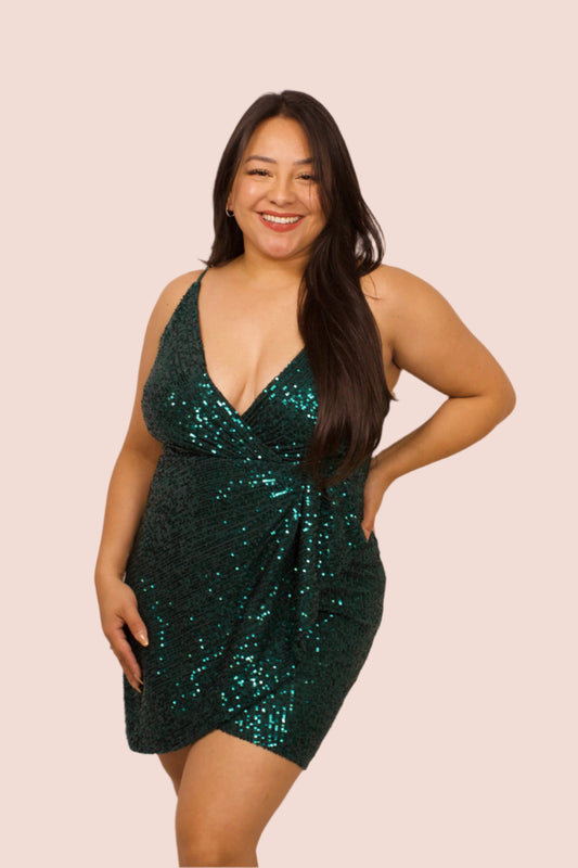 BEYONCE SEQUIN MINI DRESS