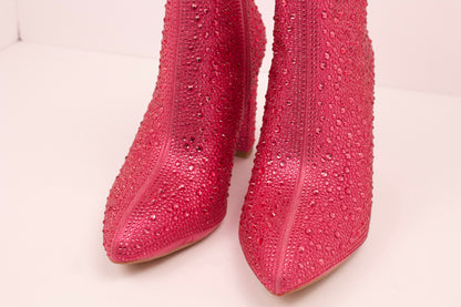 BLING BABE FUCHSIA RHINESTONE BOOT BRAZIL-8