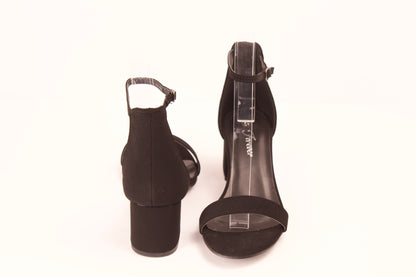 BLACK DARCIE-7 SHORT HEELS